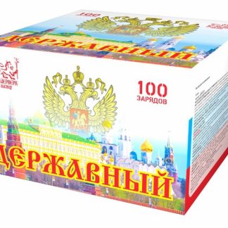 Салют "Снежная карусель" на 100 залпов